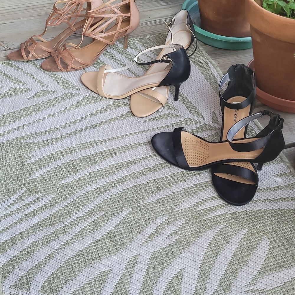 12M Strappy Heels